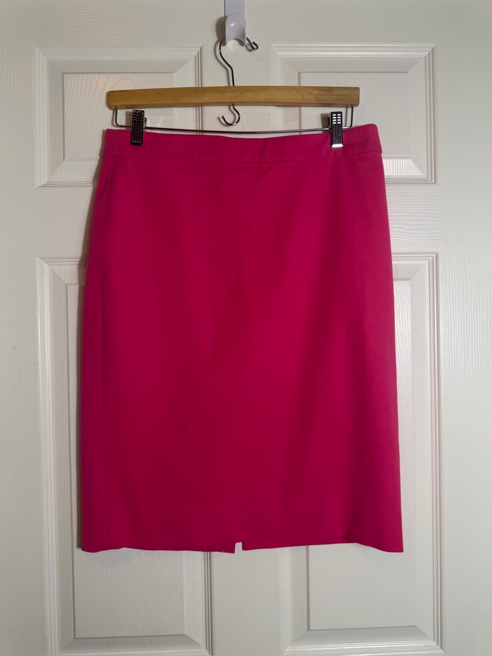 J Crew Hot Pink Number Two Pencil Skirt Size 6